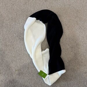 Kate Spade Black and White Scarf